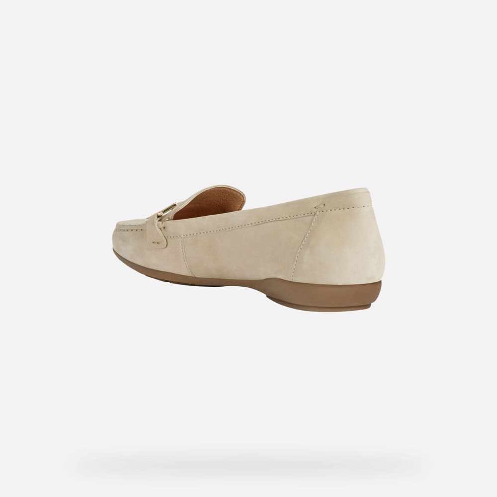 Geox Loafers Beige Annytah - Geox Womens Shoes - CWGOPS276